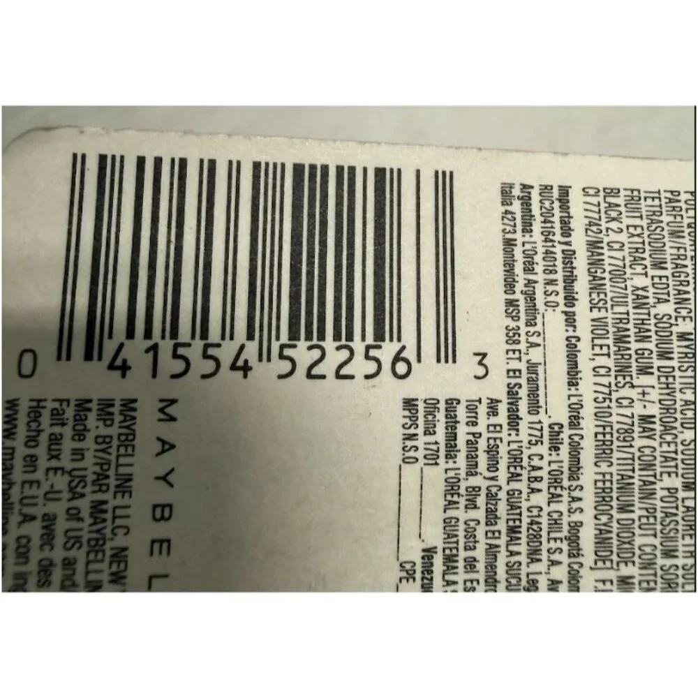 Maybelline Total Temptation Washable Mascara Very Black